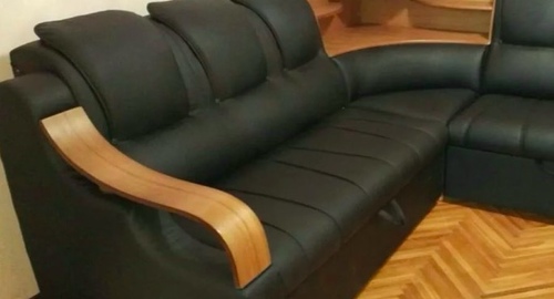 Перетяжка кожаного дивана. Санкт-Петербург